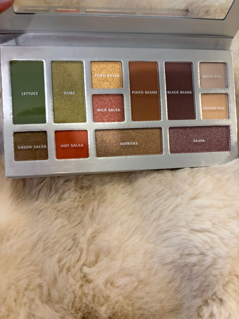 e.l.f. x Chipotle Silver Eyeshadow Palette - Silver new without box